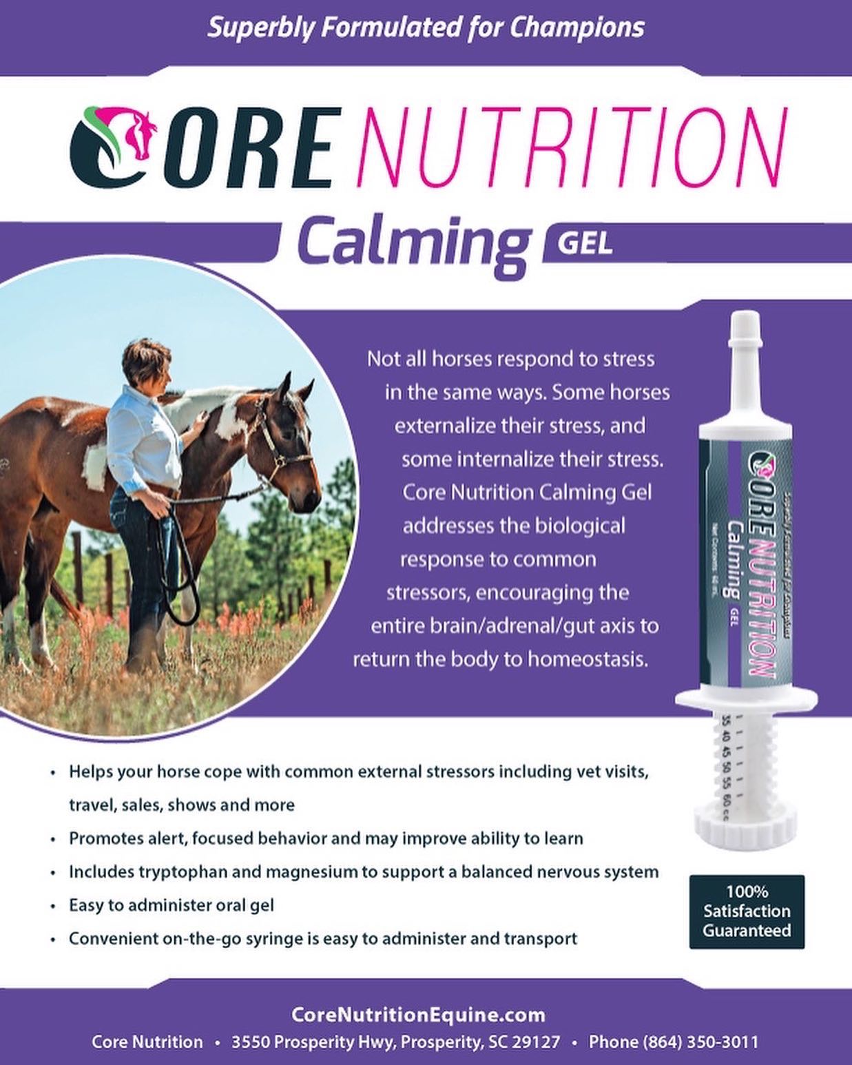 Core Nutrition Calming Paste