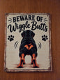 Beware of Wiggle Butts Sign