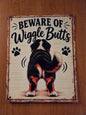 Beware of Wiggle Butts Sign