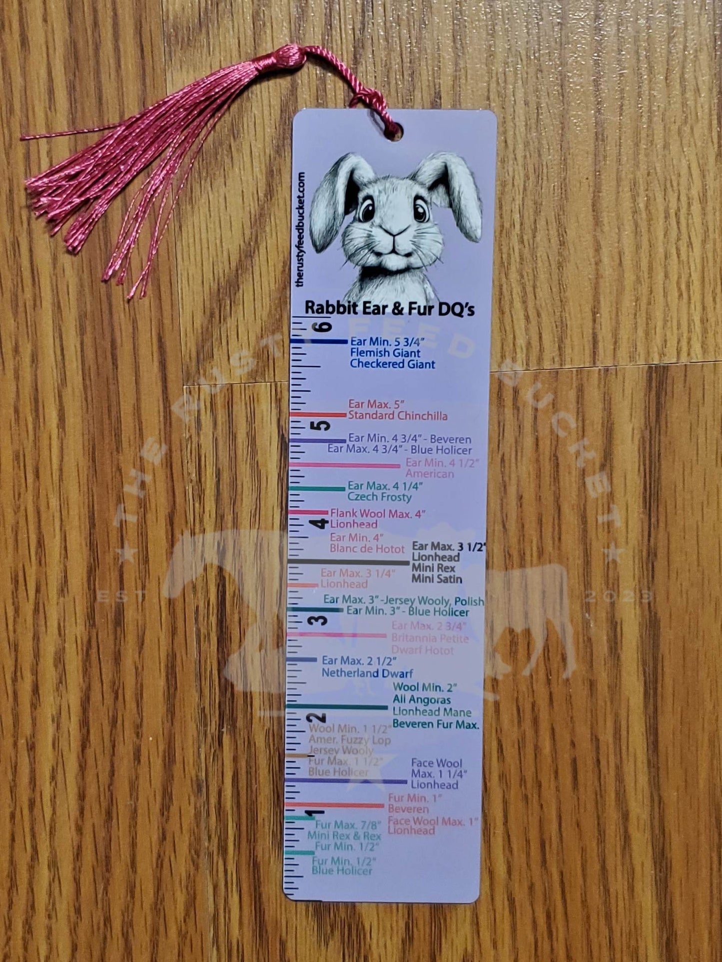 Rabbit Ear & Fur DQ Ruler
